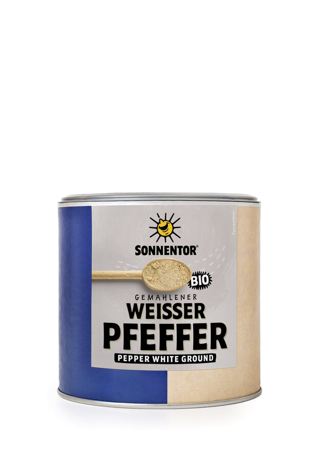 Pfeffer weiß gemahlen, Gastrodose klein
