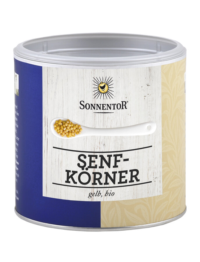 Senfkörner gelb, Gastrodose klein