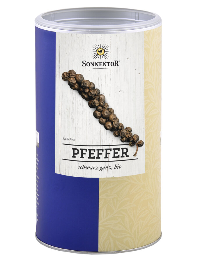 Pfeffer schwarz ganz, Gastrodose groß
