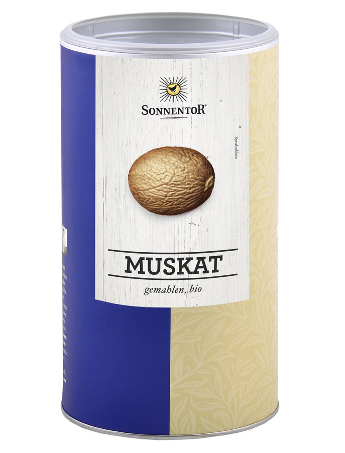 Muskat gemahlen, Gastrodose groß