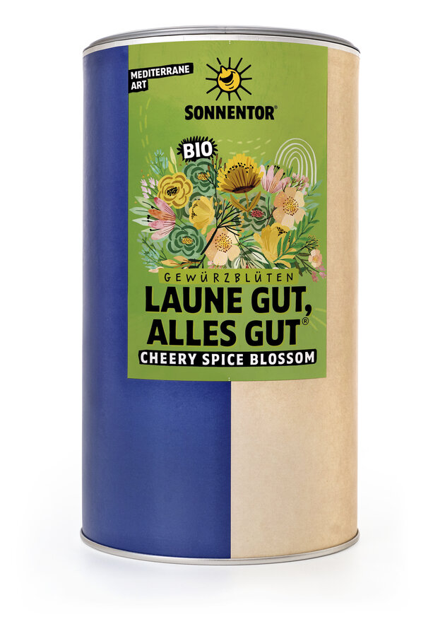 Laune gut, alles gut® Gewürzblütenzubereitung, Gastrodose groß