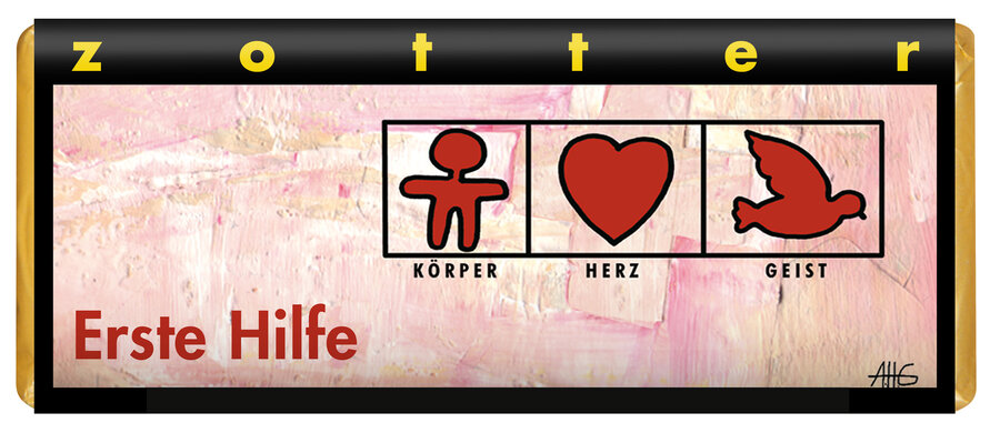 Erste Hilfe - Mandelnougat + Rote Nüsse (+)