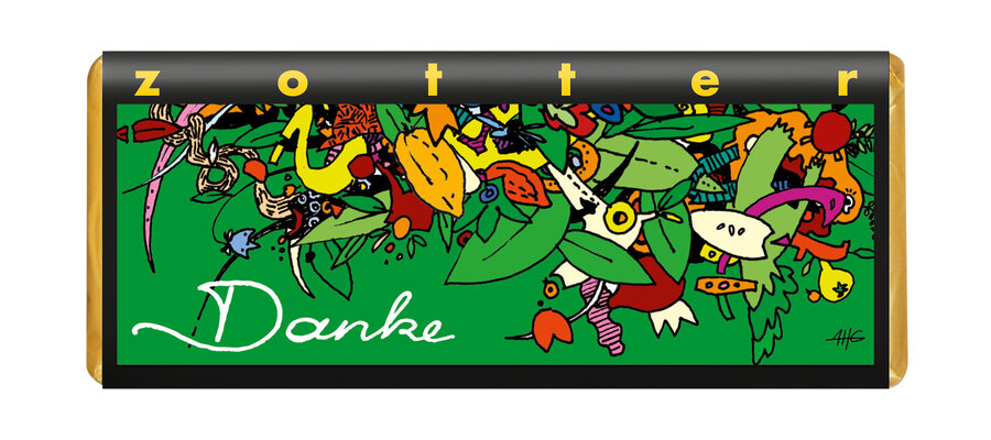 Danke - Marzipan und Mandeln