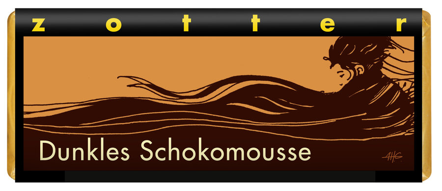 Dunkles Schokomousse