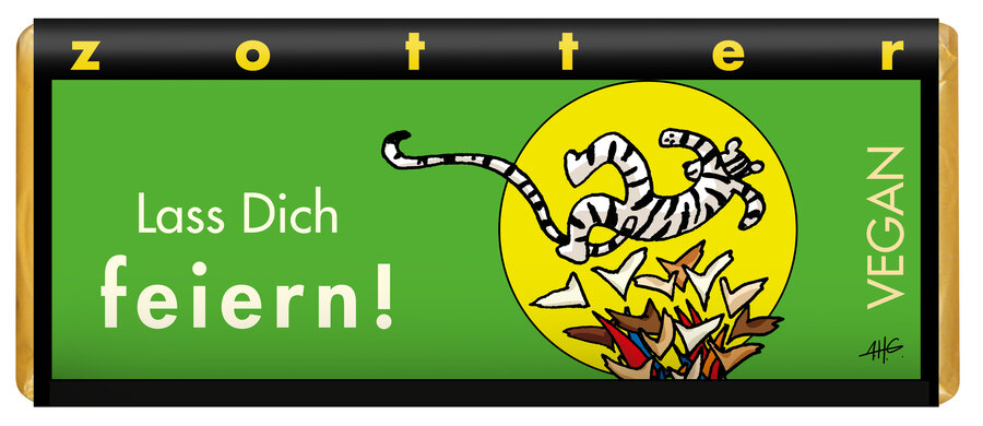 Lass Dich feiern! - Haselnussnougat Krokant - VEGAN