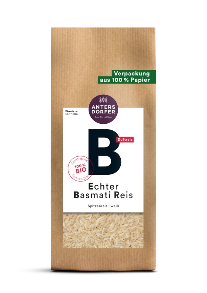 Echter Basmati Reis weiß